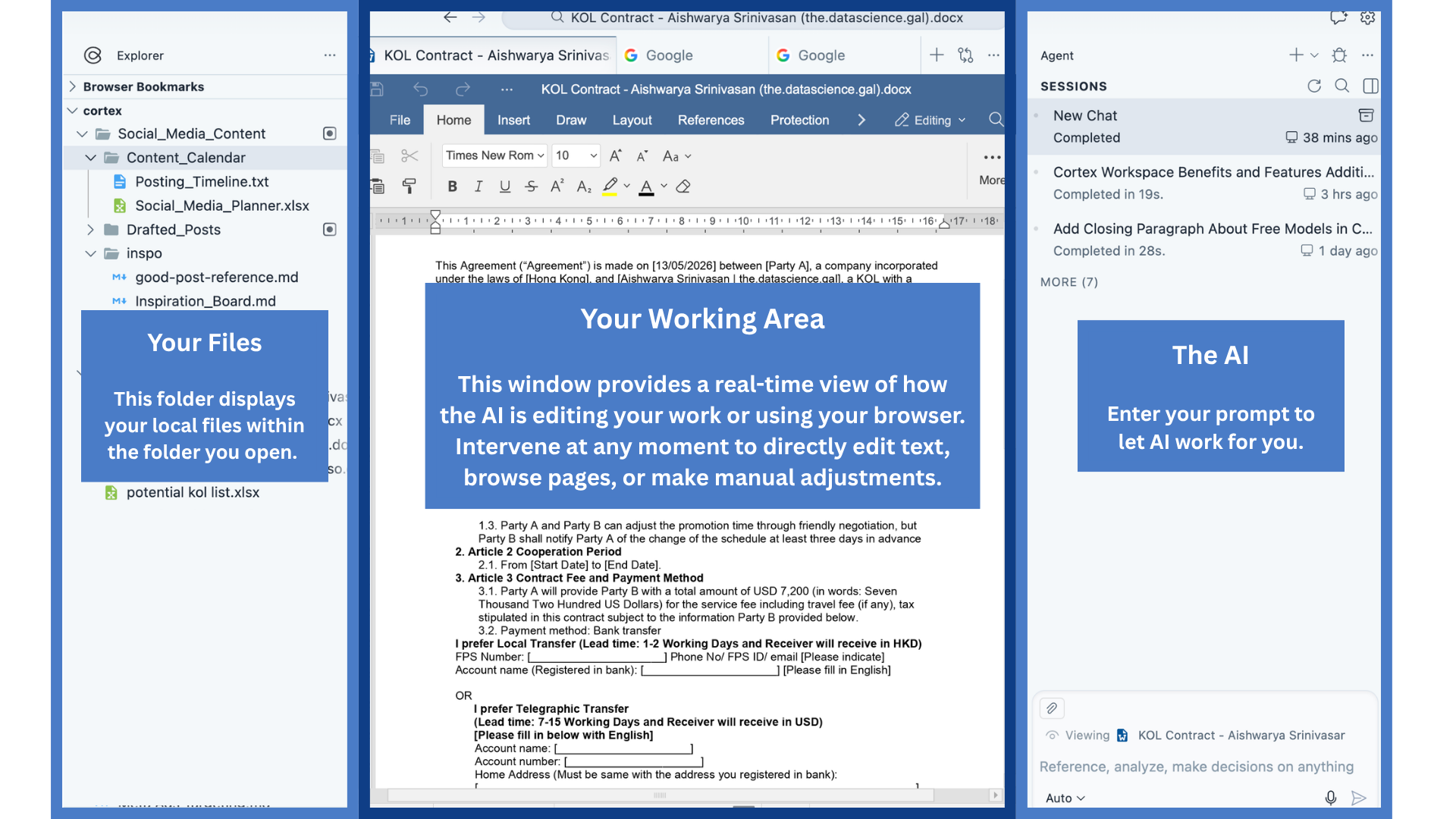How to Set Up Your Cortex Workspace in 3 Minutes